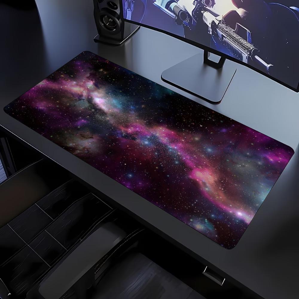 Tradescantia Purple - Grand tapis de souris étendu sur