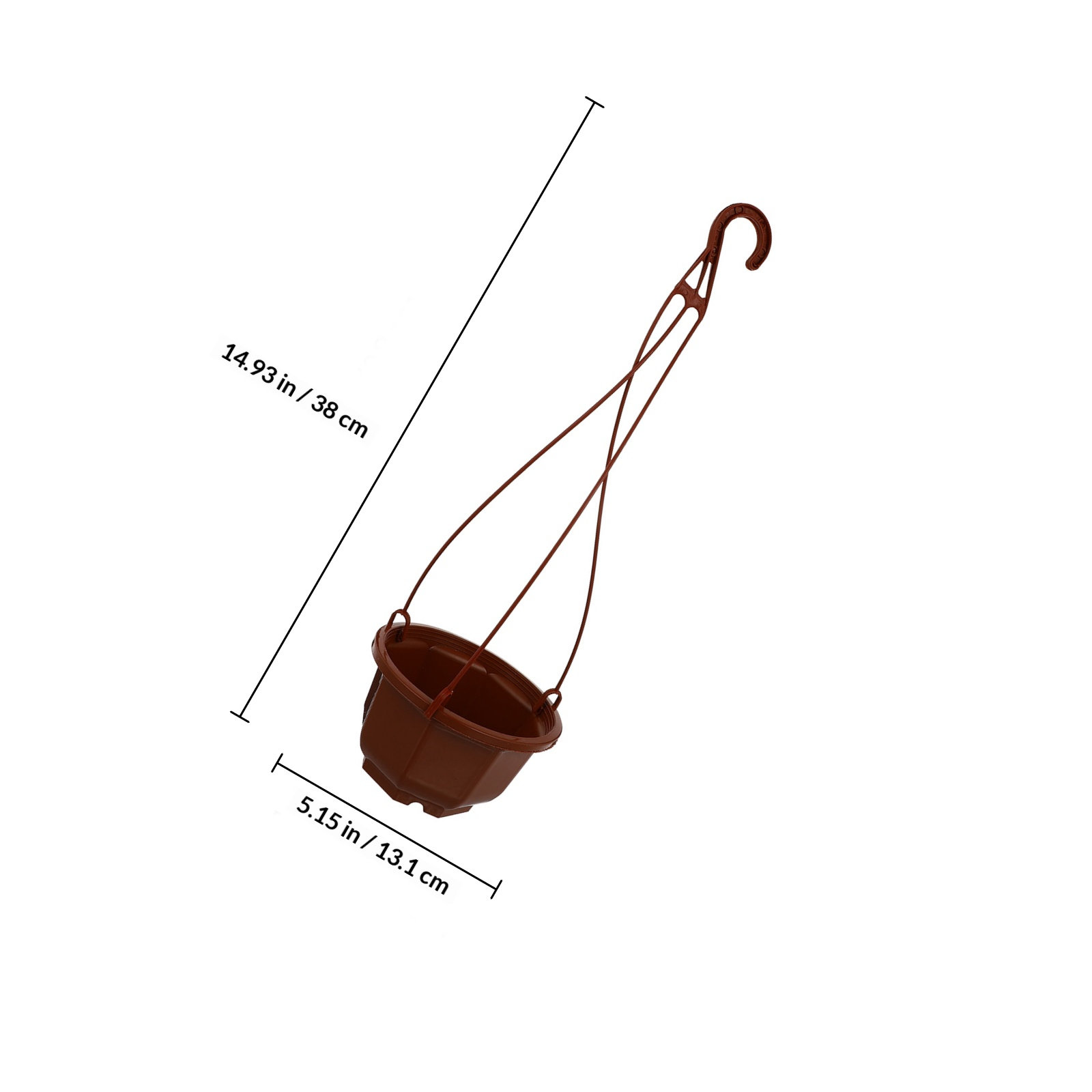 6 ensembles de pots suspendus  - Spider Plant Hanging avis et prix
