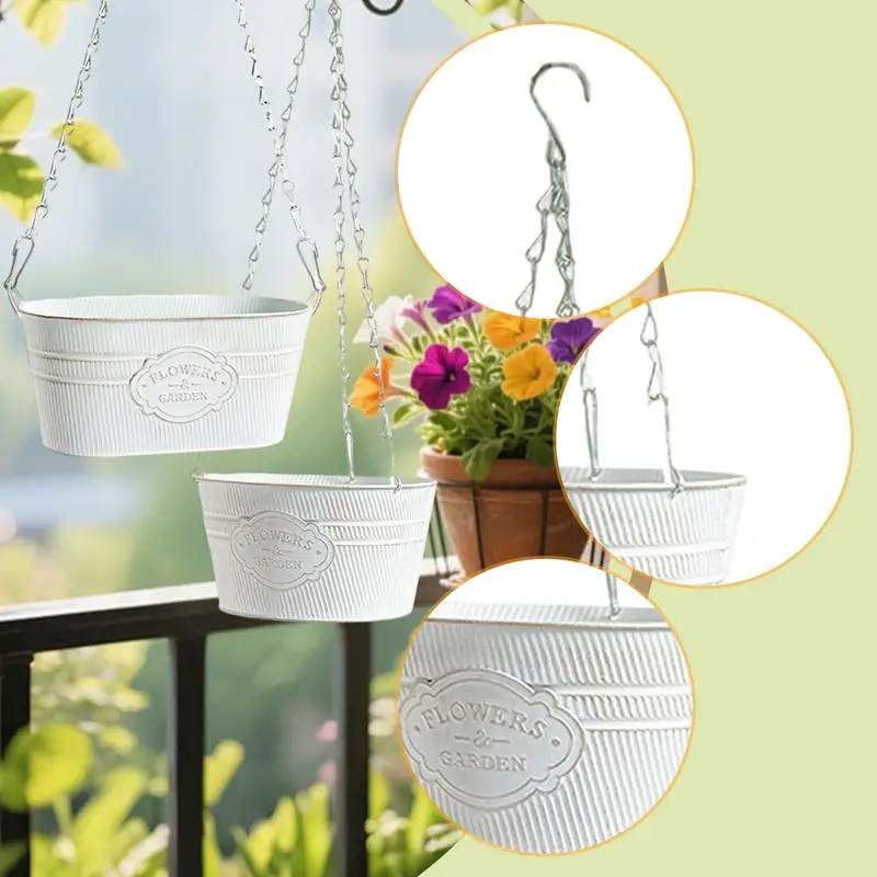 Jardinières suspendues en fer  - Spider Plant Hanging avis et prix