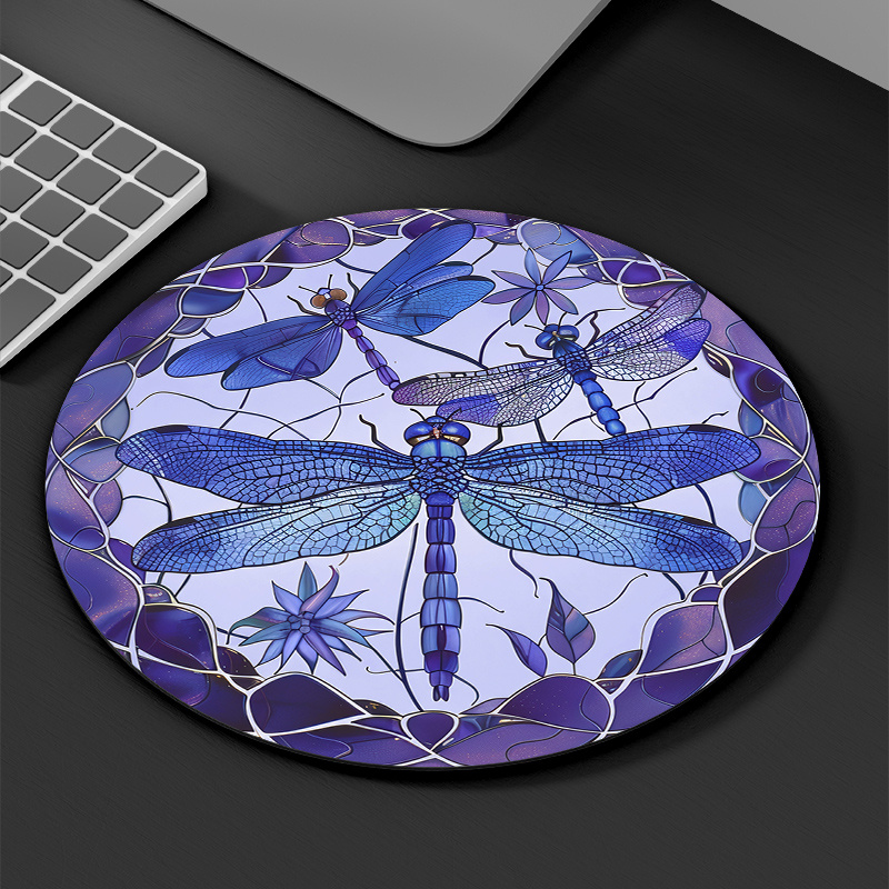 Le tapis de souris rond à moti - Tradescantia Purple avis et prix