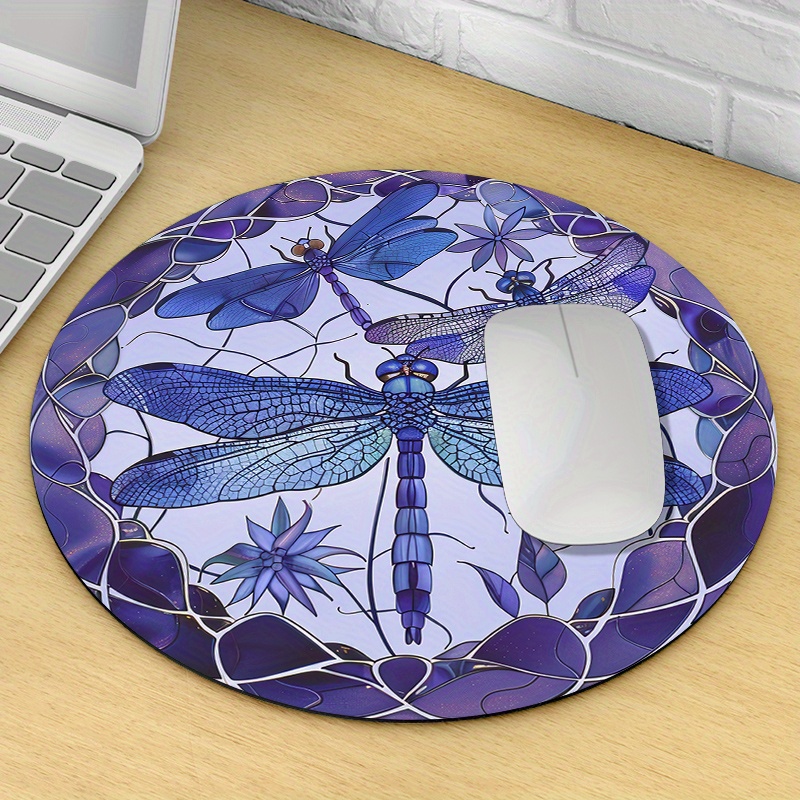 Le tapis de souris rond à moti - Tradescantia Purple avis et prix
