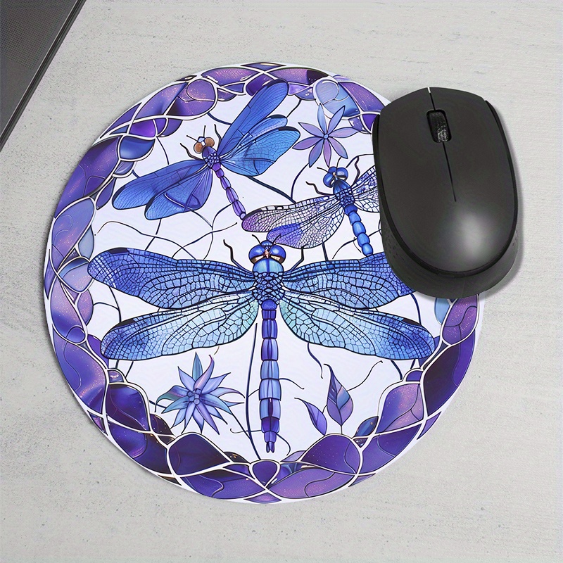 Le tapis de souris rond à moti - Tradescantia Purple avis et prix