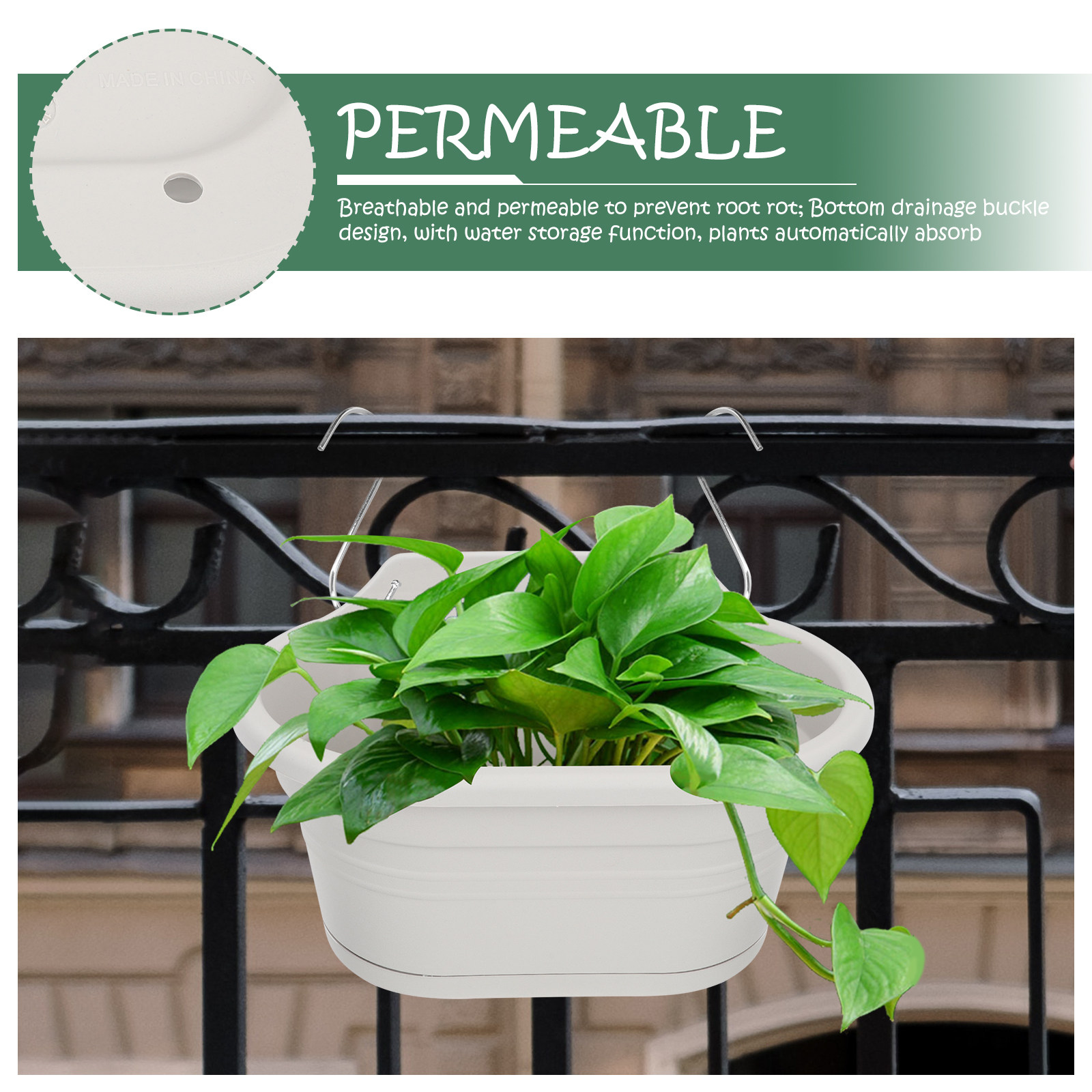 Ensemble de pots à fleurs mura - Spider Plant Hanging avis et prix